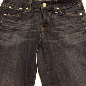 SEVEN FOR ALL MANKIND WOMENS SIZE 26 X 31 WITH  LOW RISE WAIST AND FLARED LEG